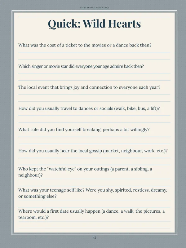 Dear Brother, page 41 in the colour edition — Quick: Wild Hearts