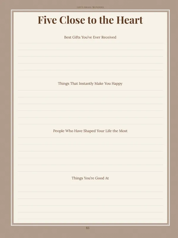 Dear Dad, page 83 in the colour edition — Five Close to the Heart