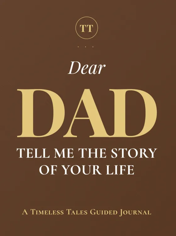 Dear Dad, Tell Me the Story of Your Life — cover in Espresso