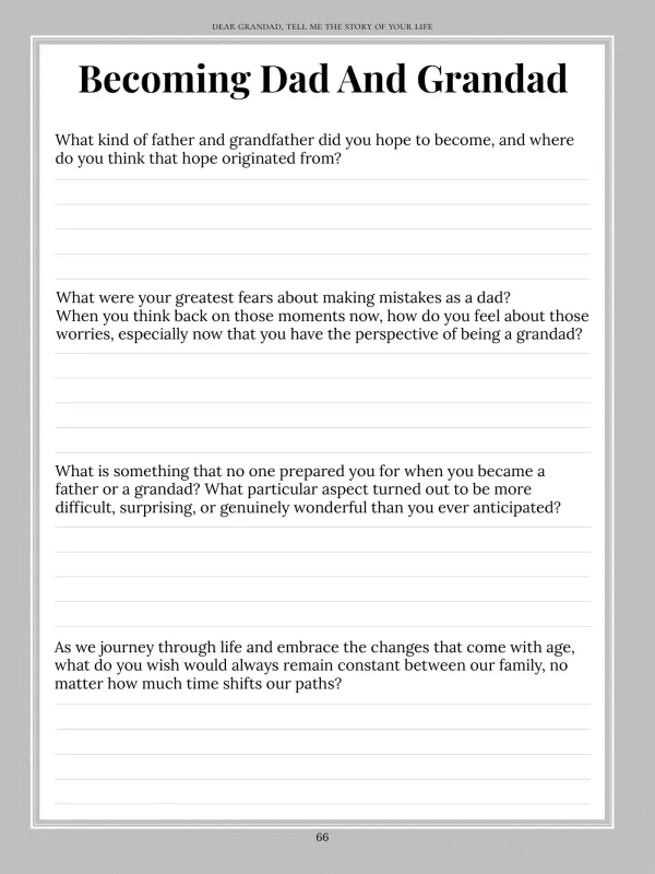 Dear Grandad, page 66 — Becoming Dad And Grandad