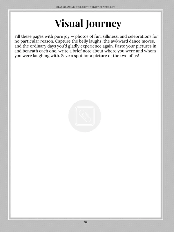 Dear Grandad, page 94 — Visual Journey