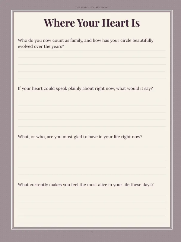 Dear Grandma, page 11 in the colour edition — Where Your Heart Is