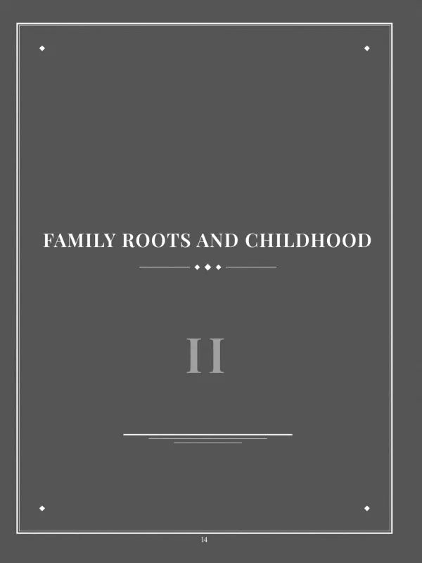 Dear Grandma, page 14 — II · Family Roots and Childhood