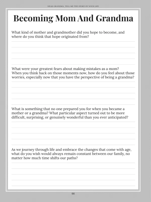 Dear Grandma, page 66 — Becoming Mum And Grandma