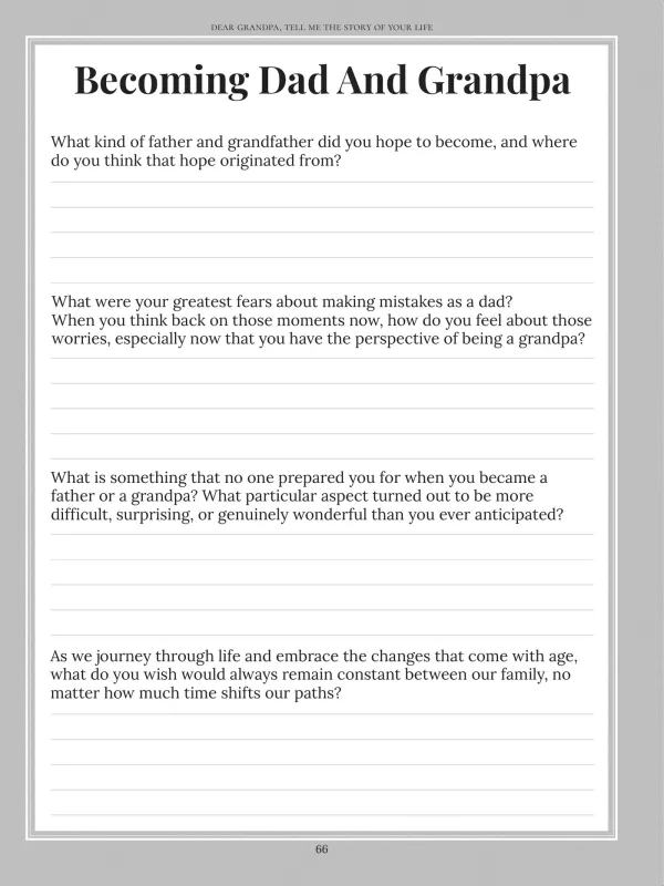 Dear Grandpa, page 66 — Becoming Dad And Grandpa