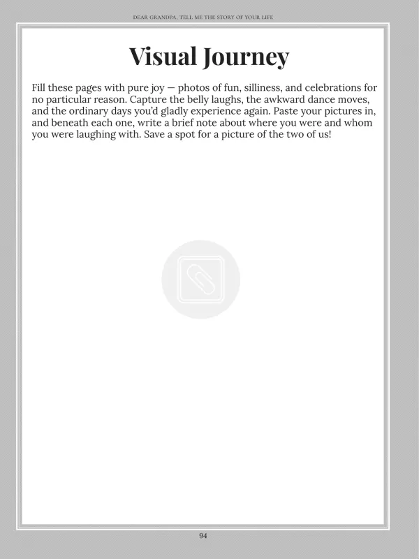 Dear Grandpa, page 94 — Visual Journey