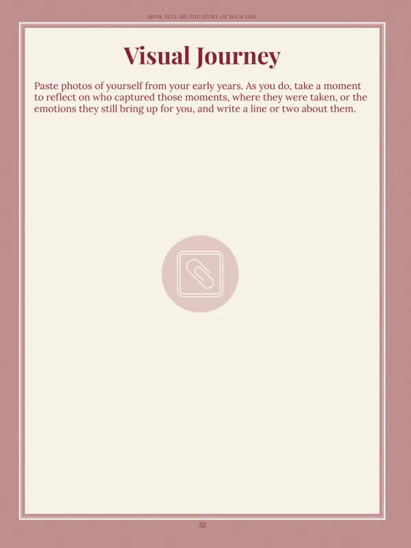 Mom, page 32 in the colour edition — Visual Journey