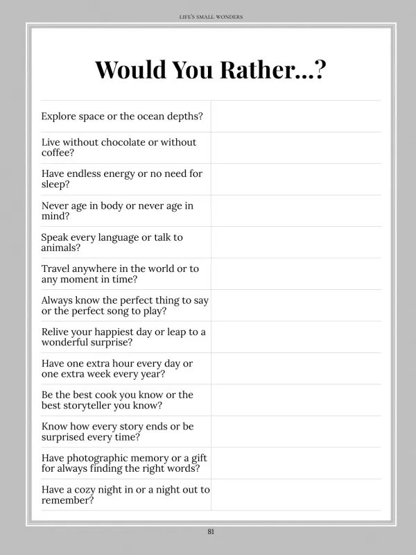 Mom, page 81 — Would You Rather…?
