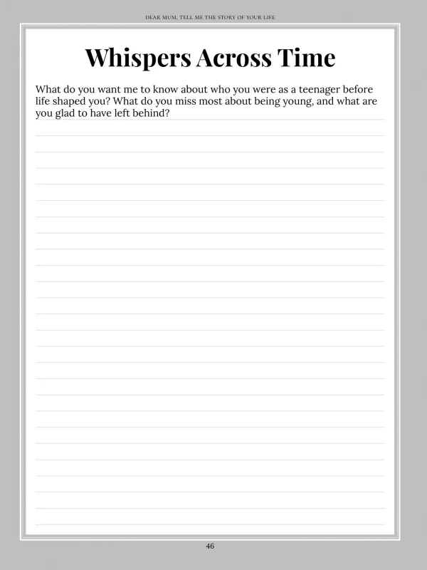 Dear Mum, page 46 — Whispers Across Time