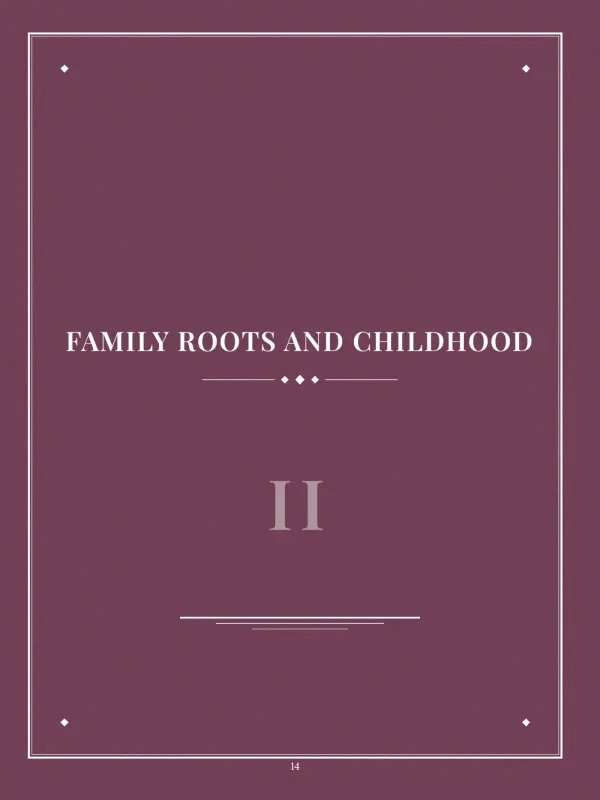 Dear Nan, page 14 in the colour edition — II · Family Roots and Childhood